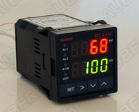 Universal 1/16 DIN Temperature Controller 12-30V DC PWR
