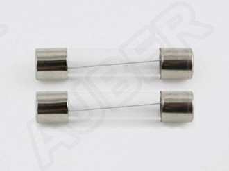 AGC Glass Fast-Blow Fuse, 25A, 0.25x1.25" (2 PCS)