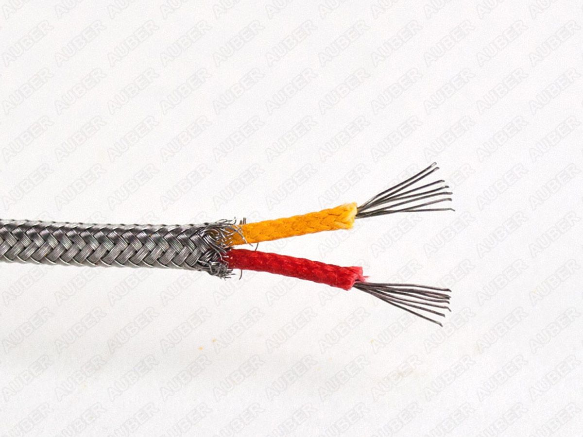 K type thermocouple extension wire, multistranded - Click Image to Close